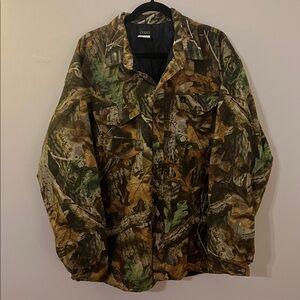 Codet Camo Hunting Insulated Shirt Jacket Size XL
